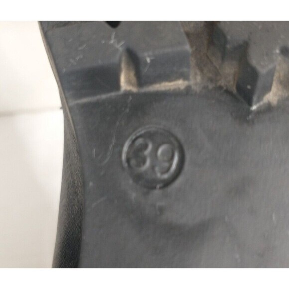 Girotti black pearl lace up leather combat boots Size EU 39 (Approx US 8.5) - Picture 14 of 14